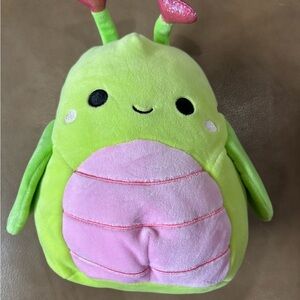 Squishmallow 8 inch Green and Pink Plush Toy